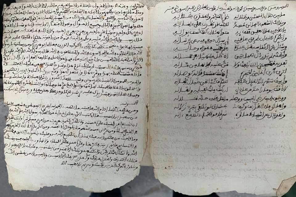 قصيدة مابين ضال المنحنى وظلاله